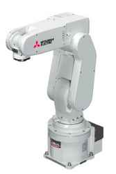 Mitsubishi robot used to automate printer cartridge refills