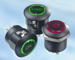 New FD series double icon illuminated pushbutton switches