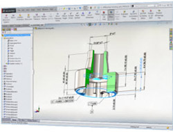 Solidworks Model Based Definition (MBD) cuts out 2D drawings