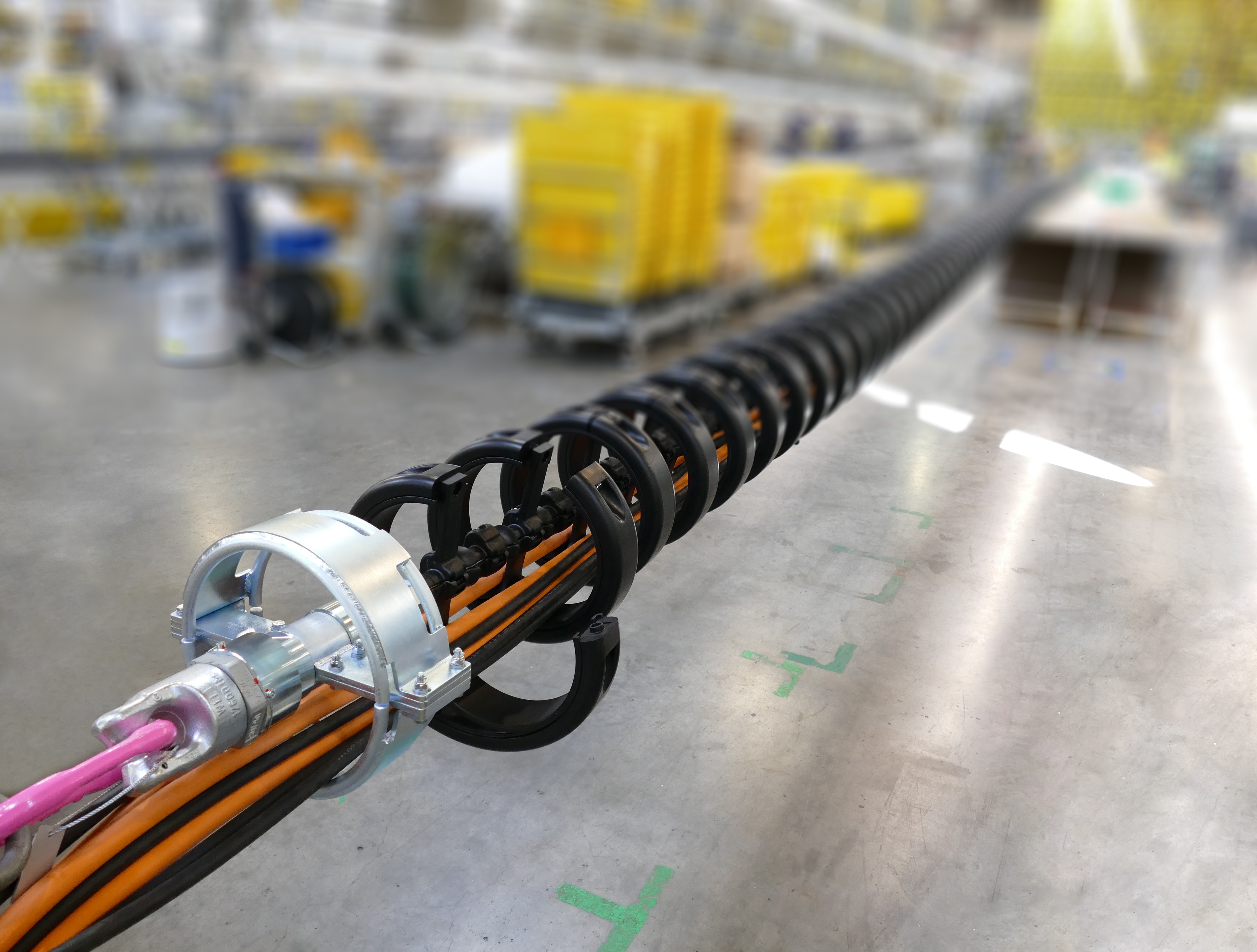 Energy chain helps generate environmentally friendly shore power
