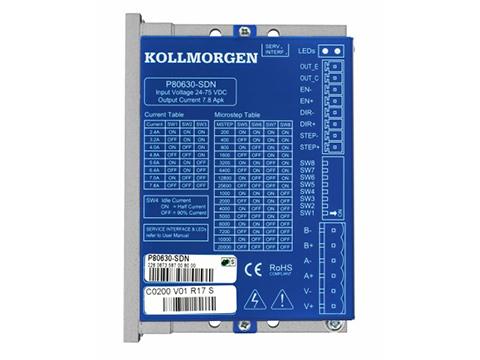 Kollmorgen launches the advanced P80630-SDN stepper drive