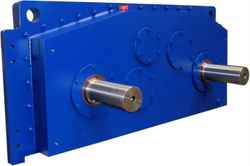 Custom gear units drive log washers