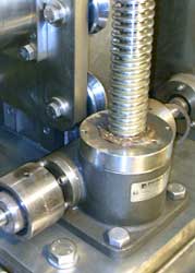 Stainless steel screw jacks chosen for nuclear waste plant