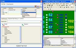Data entry module links test data to quality management systems