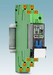 Electromechanical relays with manual operation
