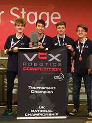 School robotics team achieve best ever result at VEX 