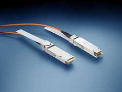 Improved PARALIGHT QSFP+ active optical cable assemblies