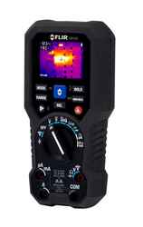 Electrical test and measurement meters with thermal imaging 