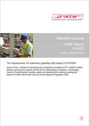 White Paper: machine guarding and PUWER assessments
