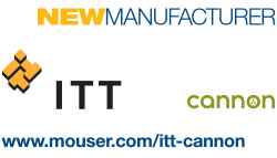 Mouser signs global distribution agreement with ITT Cannon