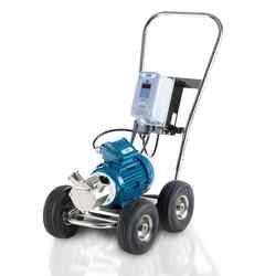 Wheeled FIP pump for liquid transfer, CIP and multiple uses
