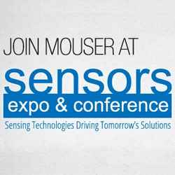 Mouser to demo sensor technologies at Sensors Expo