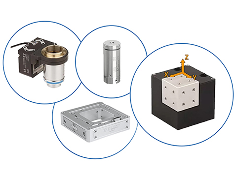 Frictionless motion for nanopositioning, scanning and alignment applications