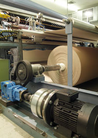 Non-contact hysteresis systems used for tension control