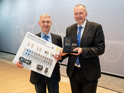 Harting honoured with the ‘Best of Industry Award’
