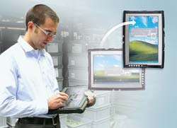 Industrial tablet PCs are rugged and sealed to IP65