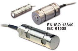 Strain gauge load cells with functional safety certification