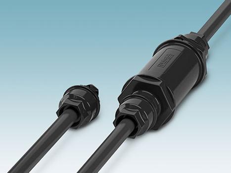Safe cabling work with new conductor connectors and protective caps