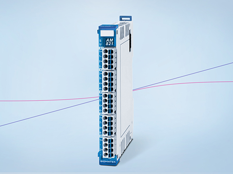 Analogue meets flexibility in the AM 821 module from SIGMATEK