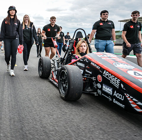 RS celebrates Formula Student team successes at milestone event