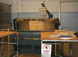 Retrofit safety system developed for hand-fed platen press
