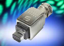 Han PushPull Signal connector provides reliable transmission