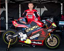 Parker MPP traction motor selected for racing motorbike