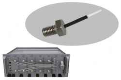 Hexagonal bolt temperature probes used for multi-band receivers