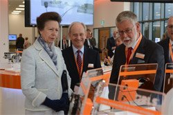 Royal opening of Renishaw Innovation Centre building