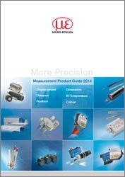 Product Measurement Guide - new edition from Micro-Epsilon