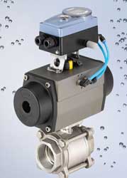 Positioners/process controllers can mount on valve actuators