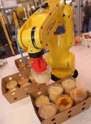 Robotic pot-swap unit responds to retail demands