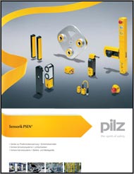 New brochure for Pilz machine safety sensors