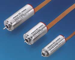 New sizes of electronically commutated micro motors
