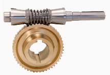 Cone Drive website explains double enveloping worm gearing