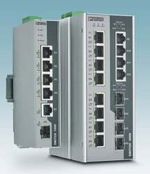 New unmanaged and managed PoE switches from Phoenix Contact