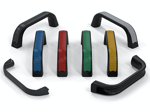 New coloured handles enhance ease of use