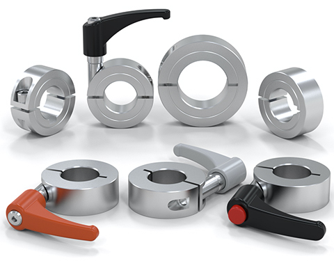 New aluminium shaft collars are lightweight and easy to machine