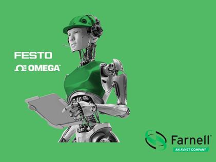 Farnell to exhibit with Festo and Omega at Manufacturing Expo