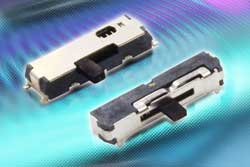 Miniature slide switches in a wide choice of styles