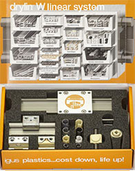 Free sample box of igus drylin W linear system components