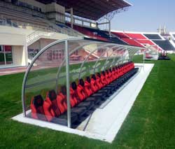 MiniTec supplies dugouts for 2011 Asian Cup football competition