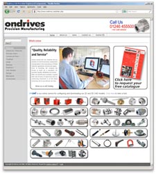 New Ondrives website for mechanical components