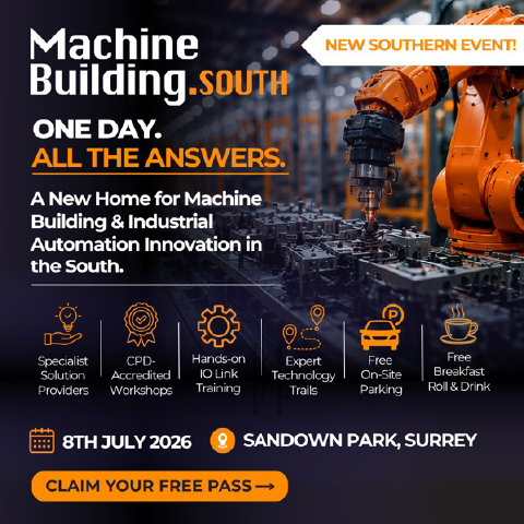 Workshops, hands-on training and 130+ automation suppliers await at MachineBuilding.South