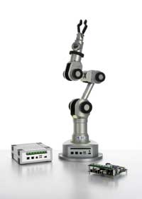 Robot works alongside humans without physical guarding