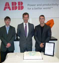 ABB passes out its two newest robotics apprentices