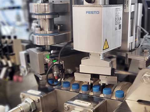 Festo and QM Systems collaborate to develop new automated mass testing system