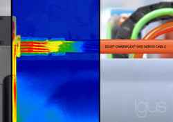 New material optimises insulation for igus chainflex cables