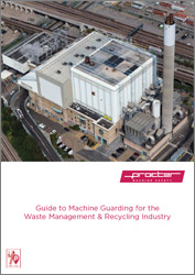 Free guide: machine guarding for waste management and recycling