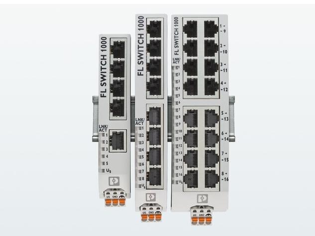 Phoenix Contact unmanaged Ethernet switches tackle harsh environments